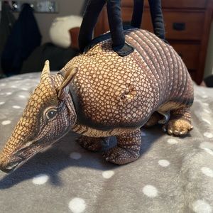 Armadillo Stuffed Purse